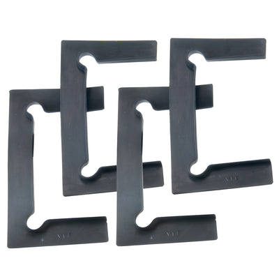 CRL Vienna Hinge Replacement Gasket Pack with Fin Seal for Glass Door