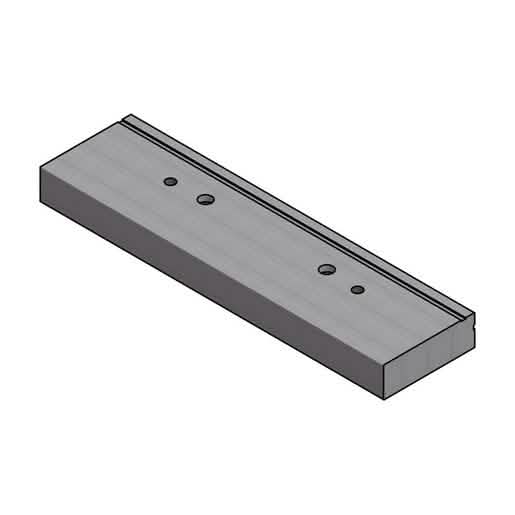 "Fallbrook Matte Black Center Pivot Mounting Block: Sleek, Durable, Perfect for Modern Hom