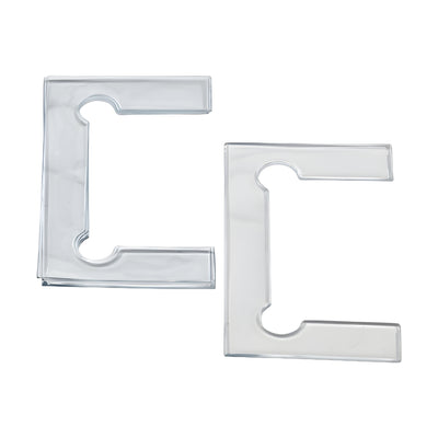 CRL Clear Replacement Gasket Kit for Geneva Hinges