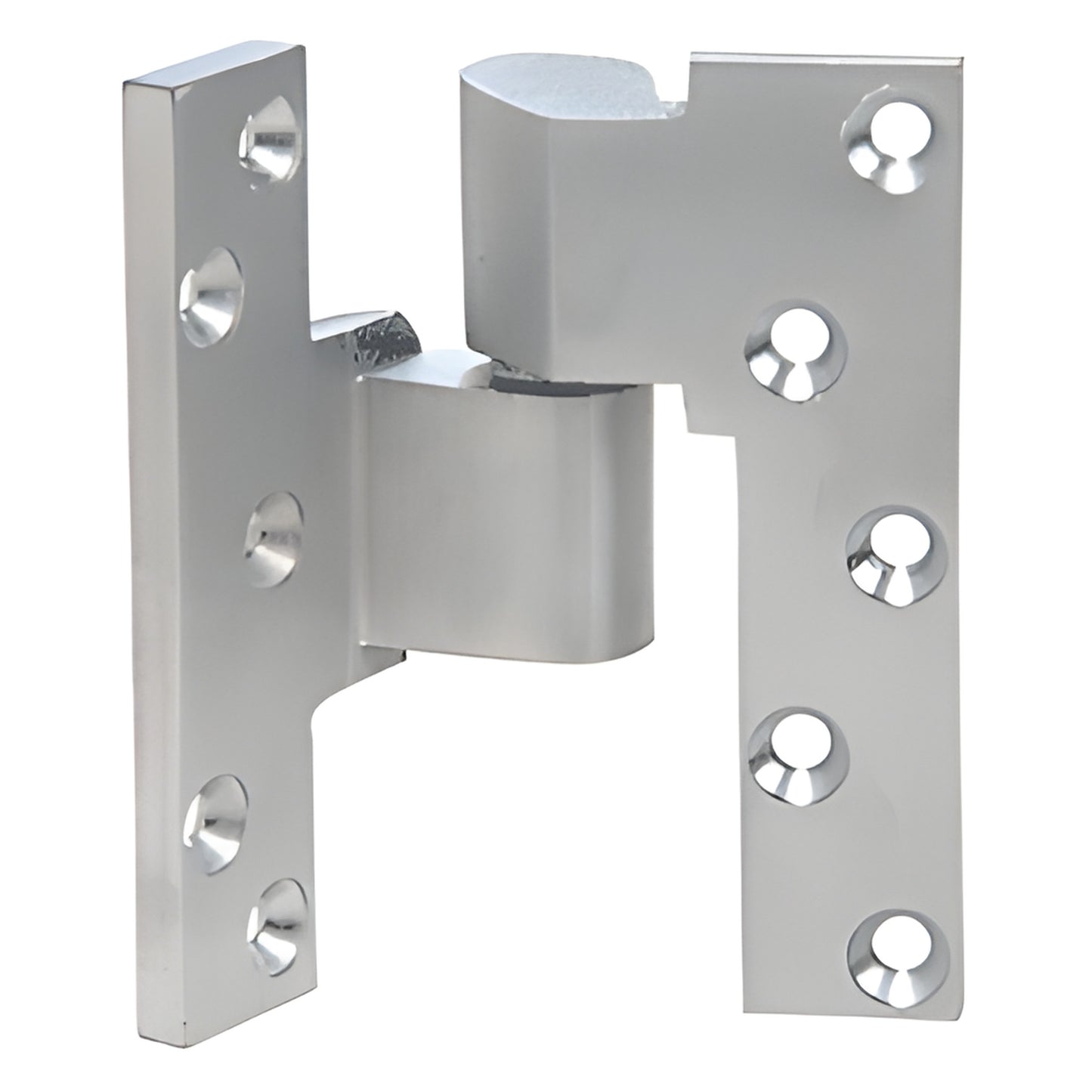 CRL19LHSC satin chrome 3/4" intermediate offset pivot - left-hand aluminum storefront pivot with ball-bearing and retractable