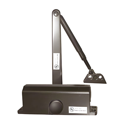CRL Dark Bronze Surface Mount Door Closer Size 1 ANSI Grade 1