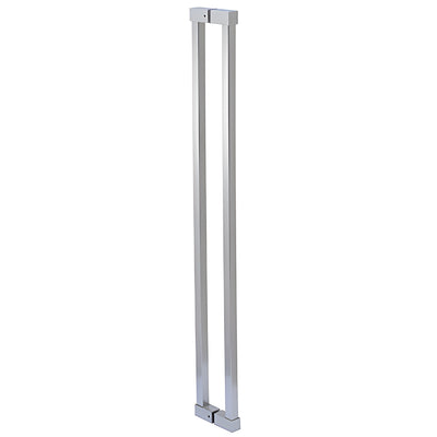 CRL Brushed Stainless Cut-to-Size Ladder Pull for Glass Doors