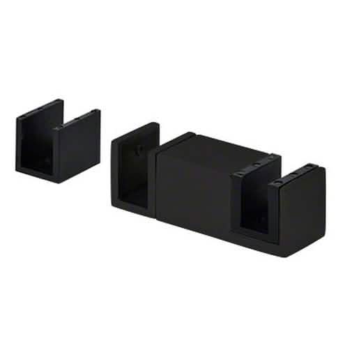 CRL Matte Black 180º Crescent Series Sliding System - Sleek, Modern, and Durable Design