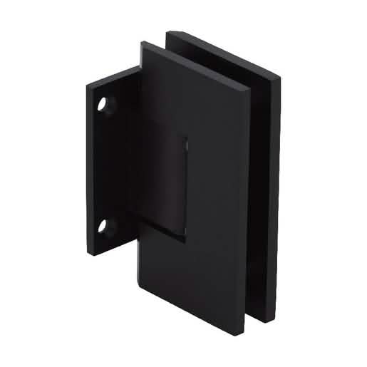 CRL Oil Rubbed Bronze Geneva 074 Series Wall Mount Hinge with Short Back Plate