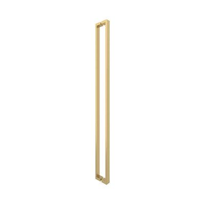 CRL Brushed Bronze 48" Hollow Premium Handle U-Style