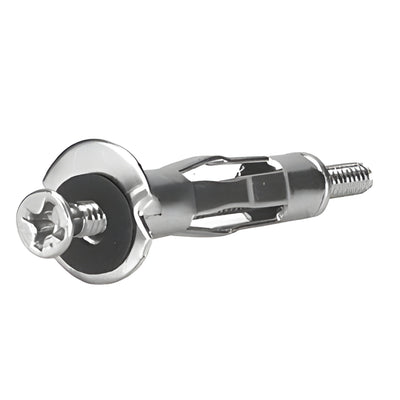 CRL Flat Head Fasteners 1/4 in Hole, 1/8-1/2 in Grip Range