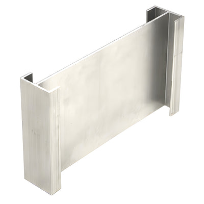 CRL-U.S. Aluminum Splice Sleeve for Structural Silicone and Captured Vertical TW810 Mullions - 12/Pk