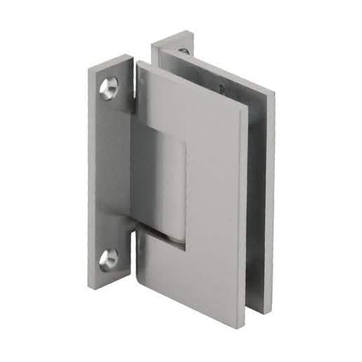 Brushed Nickel Vienna 037 Wall Mount 'H' Back Plate Hinge - Sleek and Durable Design