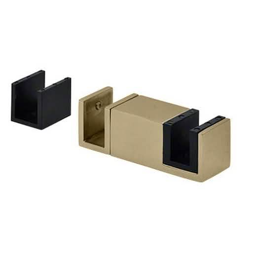 CRL Brushed Bronze 180° Crescent Series Sliding System - Elegant and Modern Design