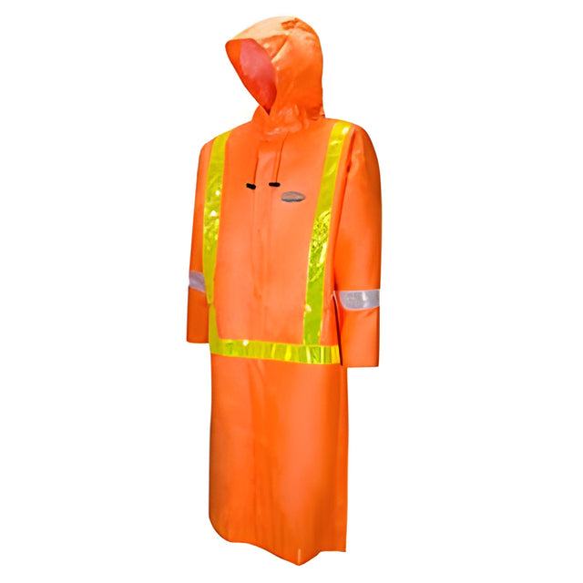 851 Hurricane, Orange, Traffic Rain Coat, 3XL – 1 Ea