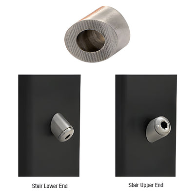 316 Stainless Steel Beveled Washer for 1/8" Cable, Large Hole