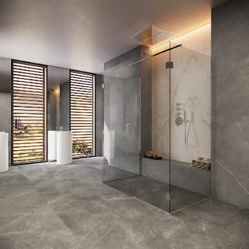 Brushed Bronze Bellagio Glass-to-Glass Bracket - Elegant, Durable, Modern Design.