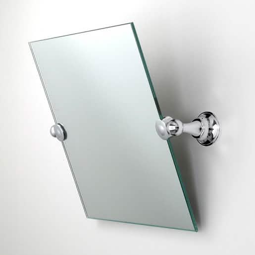 CRL Chrome Victorian Mirror Pivot for elegant bathroom decor and secure mirror mounting.