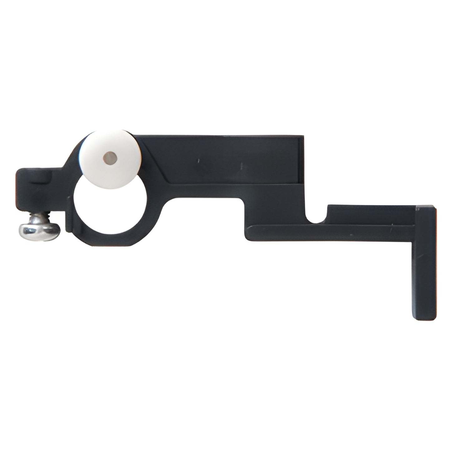 Gray OEM replacement screen roller bracket for CRL DW series transaction window, DWSCRNR0LL