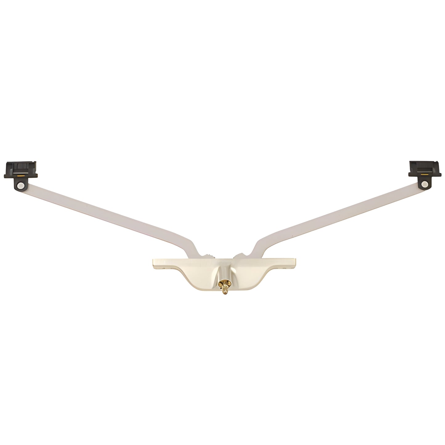 CRL Truth EP27011 pivot shoe operator for awning windows, aluminum finish, face-mounted, allows 10" sash opening