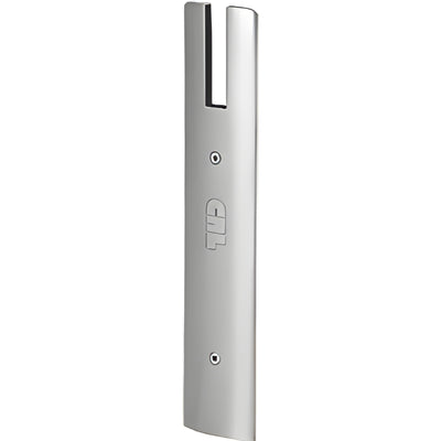 CRL Brushed Stainless End Cap 10 in 3/4 Wedge-Lock Glass Door Rail
