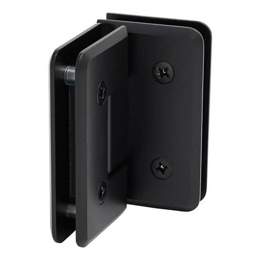 "CRL Oil Rubbed Bronze Cologne 092 Series 90º Glass-to-Glass Hinge for sleek installations