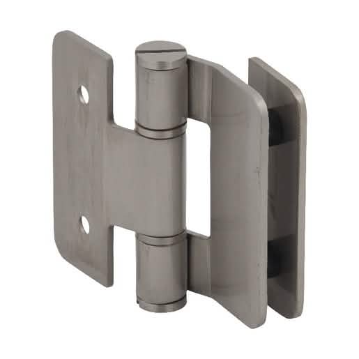 CRL Brushed Nickel Zurich 05 Series Wall Mount Outswing Hinge in sleek, modern design