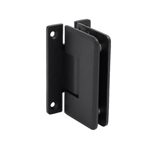 CRL Oil Rubbed Bronze Cologne Series Wall Mount Hinge with 'H' Back Plate for Glass Doors
