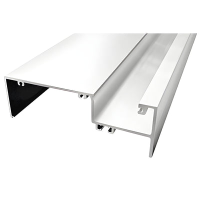 CRL-U.S. Aluminum 6 in Wall Jamb 24'-2" White Kynar Finish