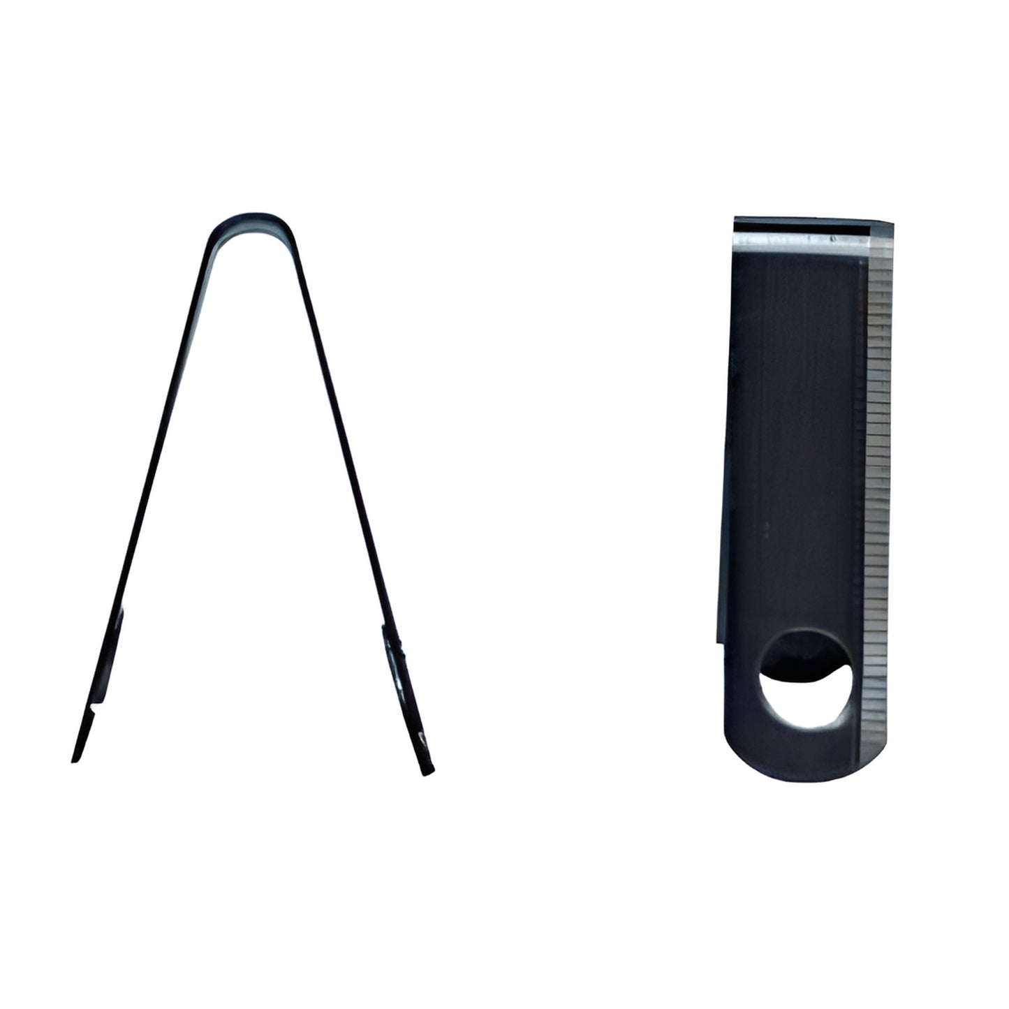 CRL replacement U-blade SKU BK1056 - black U-shaped blade for U-blade cut-out knife, back-cut groove