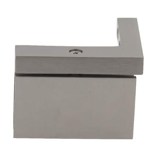 "CRL Brushed Nickel Cardiff Right Hand Mount Hinge - Sleek, Durable Design for Glass Doors
