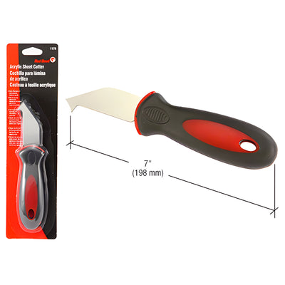 CRL Red Devil® 7" Plastic Cutter — Handheld Heavy-Duty Cutting Tool