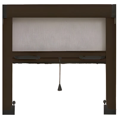 CRL 55 in Retractable Bronze Window Screen - Insect Screen