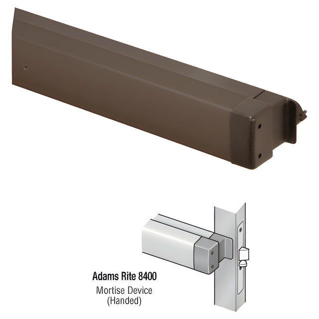 Adams Rite® 8400 Series Panic Mortise Only Left Hand 42", Dark Bronze Anodized