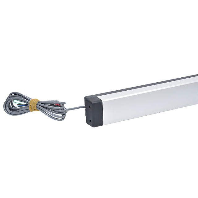 Adams Rite Clear Anodized 8600 Series 48" Motorized Concealed Vertical Rod Exit Device