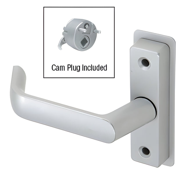 Adams Rite® Satin Aluminum Left Hand Lever Handle