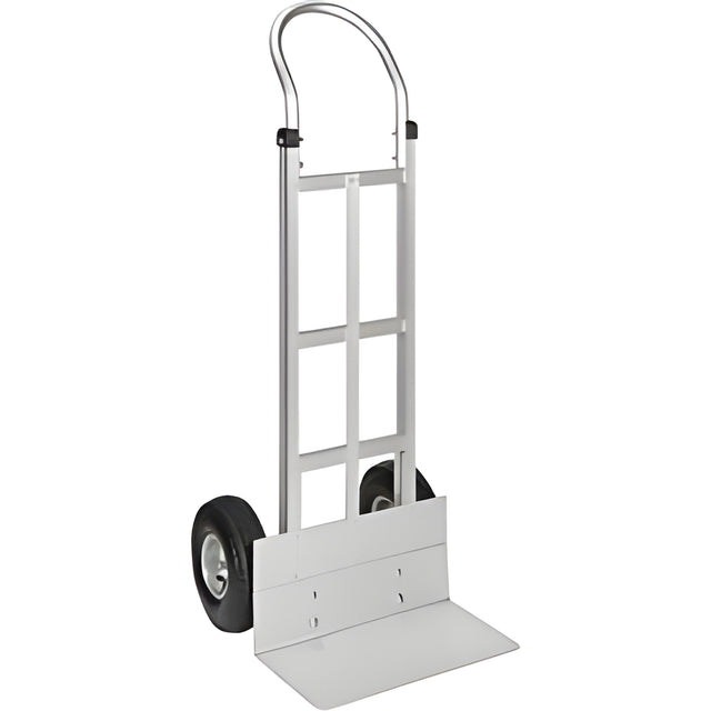 Aluminum Hand Truck, Pneumatic Wheels, Continuous Handle- 1 Ea