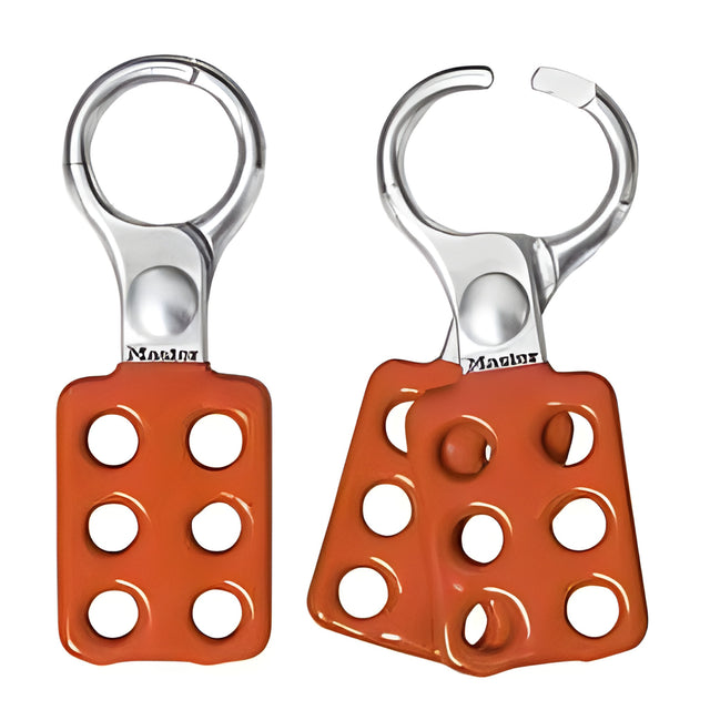 Aluminum Lockout Hasp, 1" (25mm) Jaw Clearance
