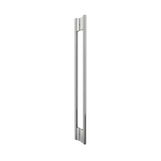 CRL Brushed Stainless Steel 48" Hollow Premium Handle C-Style