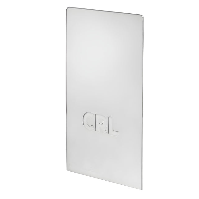 CRL Polished Stainless End Cap for L56S Series Standard Square Base Shoe