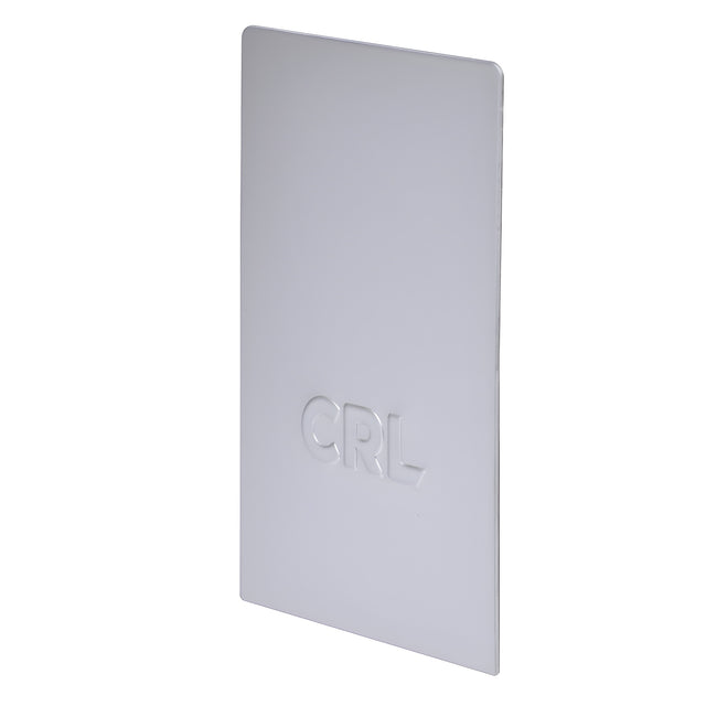 CRL Satin Anodized End Caps for B6S Series Square Base Shoe