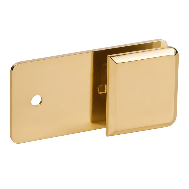 CRL Unlacquered Brass 'Y' Inline Beveled Glass Clamp