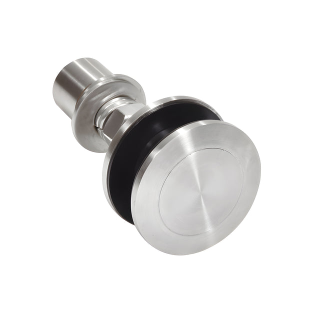CRL 316 Brushed Stainless Steel Rigid Combination Fastener for 1/2" to 1-1/16" Tempered Glass