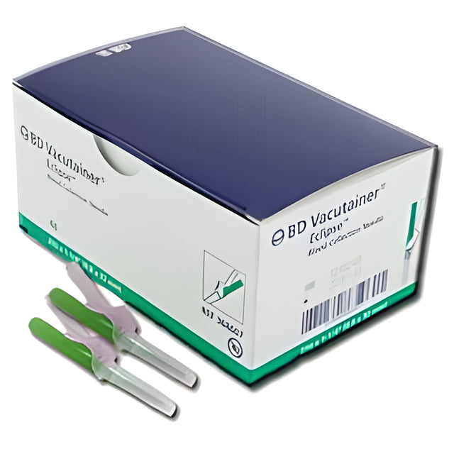 BD Vacutainer Eclipse Blood Collection Needle, 21G, 21 G x 1-1/4" (3.175 cm) – 48/Box