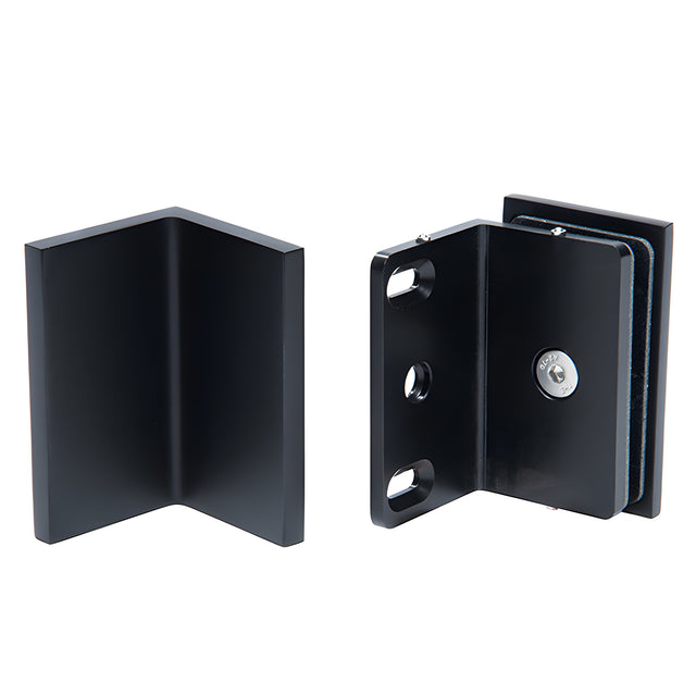 CRL Matte Black Bellagio Series Wall Mount Bracket