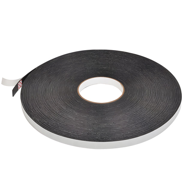 CRL Black 1/16" x 1/2" All-Purpose Foam Mounting Tape