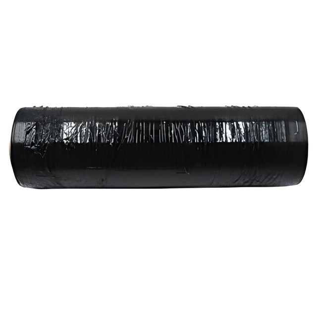Hand Pallet Wrap, 15 x 1500, 63 Gauge, Black- 4 Rolls/case