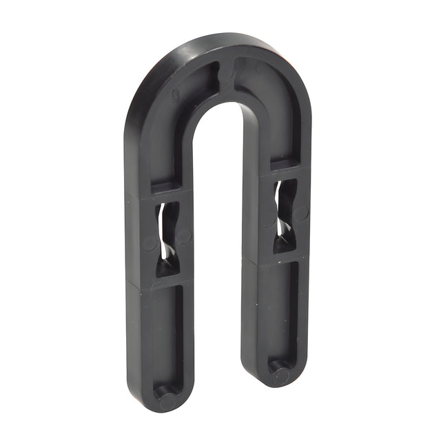 CRL Black 1/4" x 3" Plastic Interlocking Horseshoe Shims