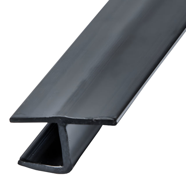 CRL Polycarbonate H-Jamb 180 Degree for 3/8" Glass