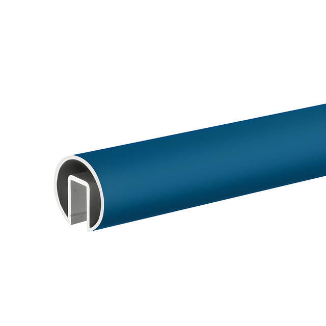 CRL Painted 1.9" Extruded Aluminum Cap Rail for 1/2" or 5/8" Glass - 240"
