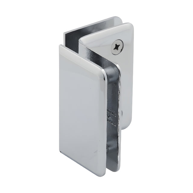 CRL Polished Chrome Pinnacle and Prima Series Glass-to-Glass Bracket