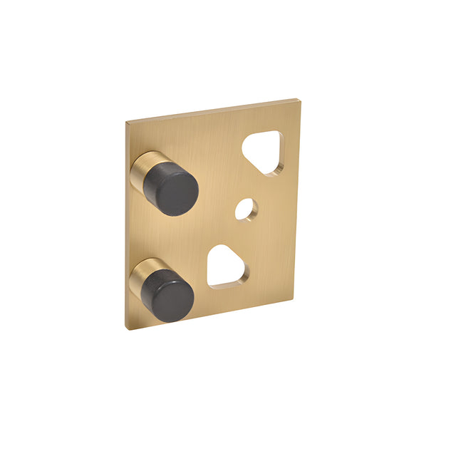 CRL Brushed Bronze Premium Brixen Series Two Door Bypass Sliding Shower Door System with Concealed Hardware