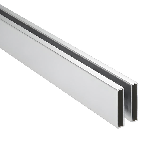 CRL Polished Stainless Steel 73" Replacement Header Bar for Brixen Sliding Shower Door System