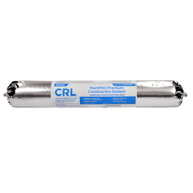 CRL MultiPRO Premium Construction Sealant (20 Oz) Sausage – Bronze