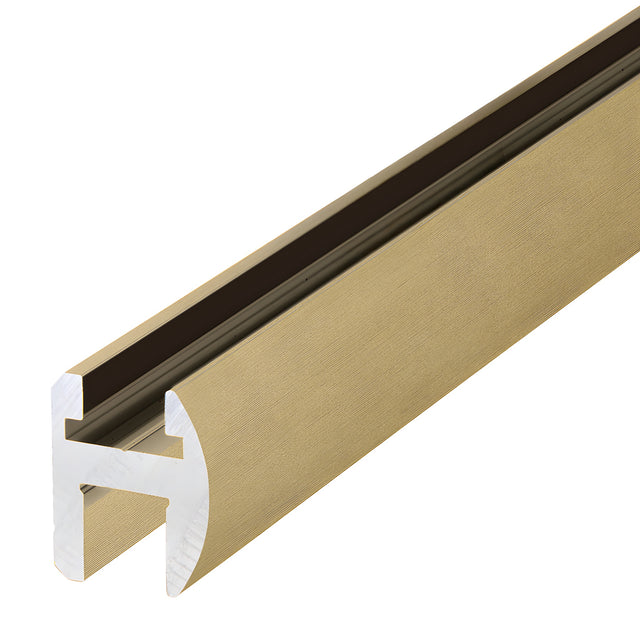 CRL Brushed Bronze Deluxe Shower Door Header Kit - 144"